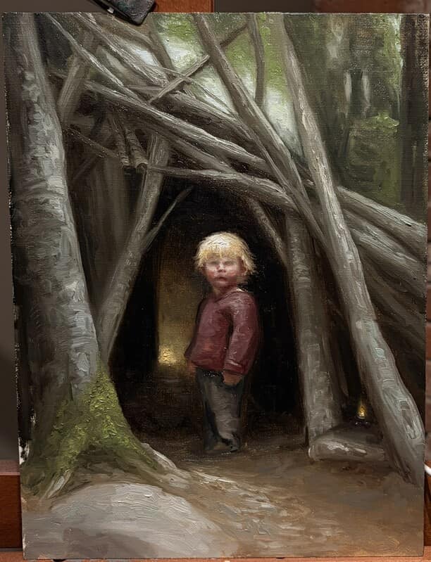 Love Portrait Commission, stage 2