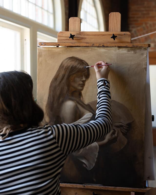 Self-portrait, stage 2