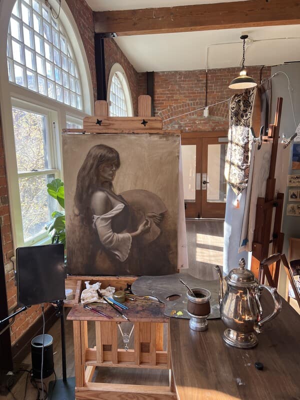 Self-portrait, stage 2
